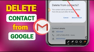 How to Delete Contacts from Your Google Account StepbyStep Guide 2024 Update [upl. by Monie]