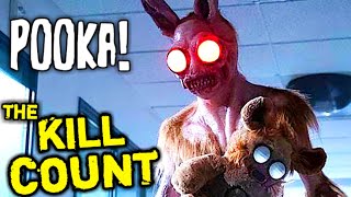 Pooka 2018 KILL COUNT Hulu [upl. by Eitsyrk]