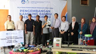 PkM Kemendikbudristek 2024 Pengembangan Kampung Bambu Desa Mojorejo Sebagai Sentra Kerajinan Bambu [upl. by Drahnreb]