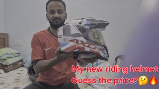 Axor XCross X1 helmet unboxing My new helmet  HubliDharwad [upl. by Devine940]