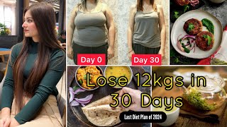 DECEMBER WEIGHT LOSS CHALLENGE  LOSE 12KGS IN 30 DAYS🔥DIET PLAN  EXERCISE at home [upl. by Drona717]