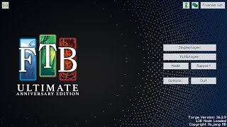 FTB Ultimate Anniversary Edtion  Ep 1  The Journey Begins [upl. by Man825]