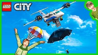 Lego City Sky Police Parachute Mission [upl. by Romeyn311]