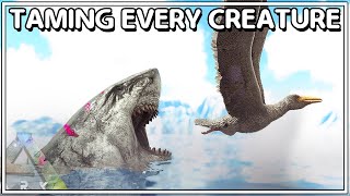 THE MIGHTY MEGALODON  TAMING EVERY CREATURE  ARK SURVIVAL EVOLVED EP70 [upl. by Esom]