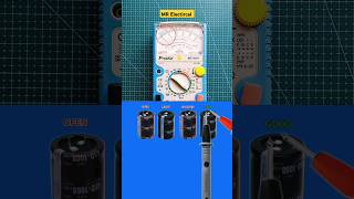 How to check capacitor on analog multimeter  How to capacitor check  capacitor testing  capacitor [upl. by Scurlock]