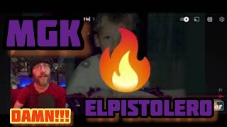 MGK El Pistolero Official AudioFirst Time Hearing  Reaction Holy💩🔥💯🔥❤️ [upl. by Taddeo]