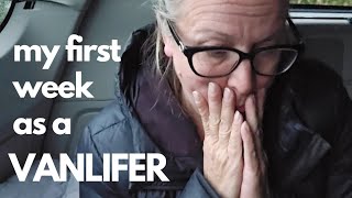 My first week as a VAN LIFER  Car Life to Van Life  Living in a Van [upl. by Erastus]