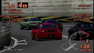 Gran Turismo 2 ASpec Mod  Nismo 270R  Clubman Stage Route 5 [upl. by Charmaine433]