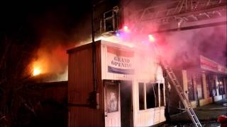 BARBERSHOP CATCHES FIRE IN RONKONKOMA NEW YORK [upl. by Delsman]