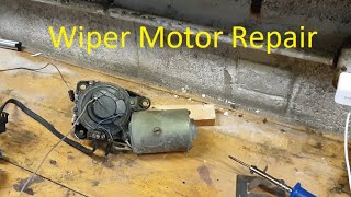 Mopar Wiper Motor Repair Will It Work [upl. by Kappel]