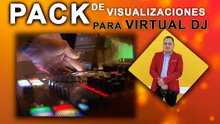 PREVIEW PACK de Visualizaciones para Virtual DJ [upl. by Perkoff919]