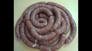 ΣΥΝΤΑΓΗ ΓΙΑ ΛΟΥΚΑΝΙΚΑ ΠΗΛΙΟΥ  traditional sausages from Pelion  RECIPE  SUBTITLES [upl. by Sandell]