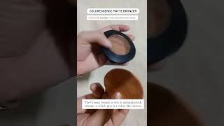 Best Coloressence Matte bronzer foreversimple ytshorts bronzer coloressence nude [upl. by Lathrop847]