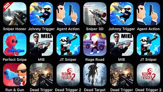 Sniper Honor Johnny Trigger Agent Action Sniper 3D Perfect Snipe MIB Sniper JT Sniper [upl. by Meghan477]