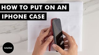 How to Put on an iPhone Case [upl. by Nixon677]