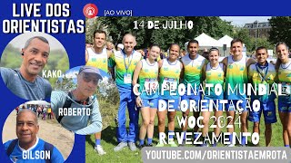 Campeonato Mundial de Orientação WOC 2024  revezamento [upl. by Ezeerb448]