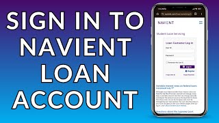 Navient Student Loan Account Log In How to Sign In to Your Navient Student Loan Account [upl. by Zetes]