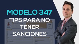 MODELO 347 Tips para no tener SANCIONES 2022  Autónomos y Empresas [upl. by Ohce]