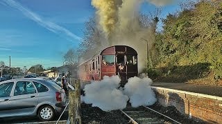 A Great Western Railmotor on the Looe Valley Line  181112 [upl. by Canice]