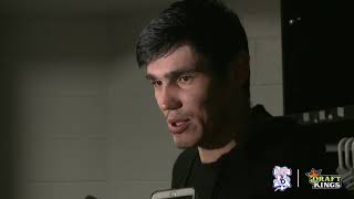 Ersan Ilyasova  Postgame at Celtics 43018 [upl. by Annaert667]