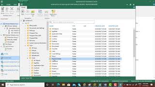 Restore File Level Backup In Veeam Backup amp Replication [upl. by Nolyad]