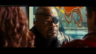 Iron Man 2 in Hindi Iron man First Meet with Nick Fury amp Romanoff Scene in Hindi [upl. by Nilcaj]