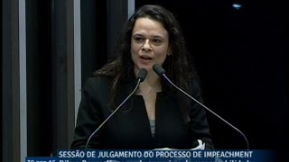 Janaína Paschoal reafirma pedaladas fiscais e pede desculpas a Dilma pelo sofrimento causado [upl. by Pulsifer]