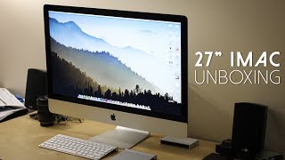 New 27quot iMac Unboxing Late 2013 [upl. by True515]