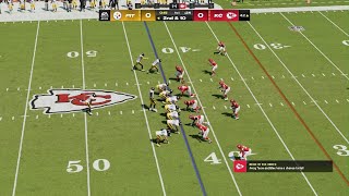 Madden NFL 24  Pittsburgh Steelers vs Kansas City Chiefs  Round 17 202425  Gameplay PS5 [upl. by Getter665]