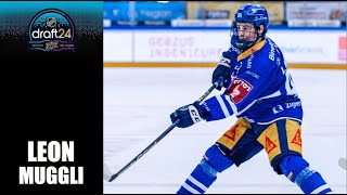 2024 NHL Draft  Leon Muggli  2324 Highlights [upl. by Youngran]