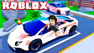 LOKIS NA FILA DE LAVAR CARROS  Roblox  Car Wash Line Simulator [upl. by Lucania]