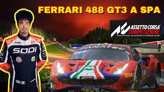 Provo la Ferrari 488 GT3 a SPA su Assetto Corsa Competizione [upl. by Adan]