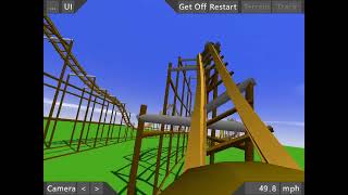 Untamed  Ultimate Coaster 2  Hybrid Coaster [upl. by Etessil]