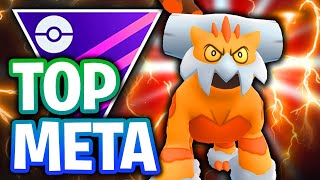 INSTANT META NEW SANDSEAR STORM LANDORUS THERIAN TAKES ON THE MASTER LEAGUE  GO BATTLE LEAGUE [upl. by Nyllek984]