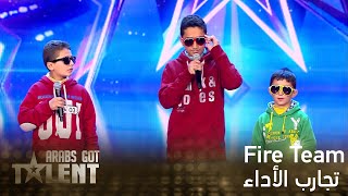 نزحوا من سوريا إلى لبنان وأبكوا ملايين المشاهدين في Arabs Got Talent [upl. by Ahsikahs411]