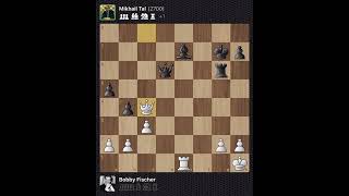 Bobby Fischer vs Mikhail Tal  BledZagrebBelgrade Candidates 1959 [upl. by Suiravat]