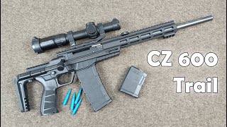 CZ 600 Trail 223 Rem In Detail [upl. by Radbun]