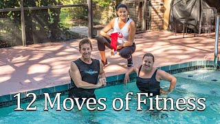 12 Moves of Fitness  Aquafit Holiday Workout [upl. by Jamal]