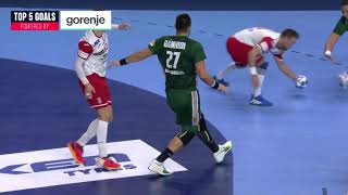 EHF EURO 2024 Highlights  Top 5 Tore  Hauptrunde  Handball EM 2024 [upl. by Arramat]