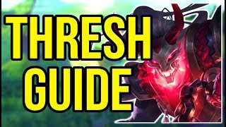 Thresh Challenger Champion Guide  How to Play Thresh Season 9  League of Legends [upl. by Pik340]