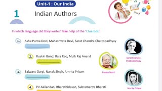 Ch 1 Indian AuthorsGkClass 7 [upl. by Sordnaxela]