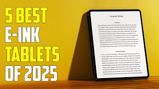 5 Best EInk Tablet 2025  Best NoteTaking Tablet 2025 [upl. by Arel191]