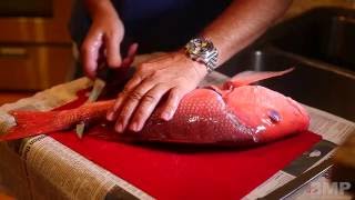 How to Fillet a Red Snapper Fish ©Brett Martin Productions [upl. by Tama]