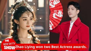 Xiao Zhan and Zhao Liying won two Best Actress awards in a row The presale of their new film was c [upl. by Kantor465]