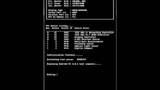 Android PC Bios Boot Animation [upl. by Sev]