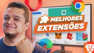 5 EXTENSÕES para MELHORAR seu Navegador [upl. by Sabah]