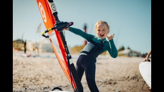 Kinder Surfkurs auf Sylt mit Südkap Surfing 2024 Windsurfen lernen [upl. by Lletnahc]