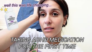 FIRST WEEK ON MEDICATION ADHD trigger warning binge eating [upl. by Adebayo]