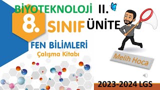 8 Sınıf MEB çalışma KitabıFen Bilimleri Biyoteknoloji [upl. by Wilkens76]