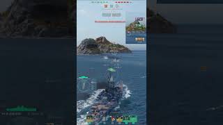 Warships🏴‍☠️  Jean Bart  Sacrificing BB to delete DD worldofwarships wows cqc [upl. by Savior962]